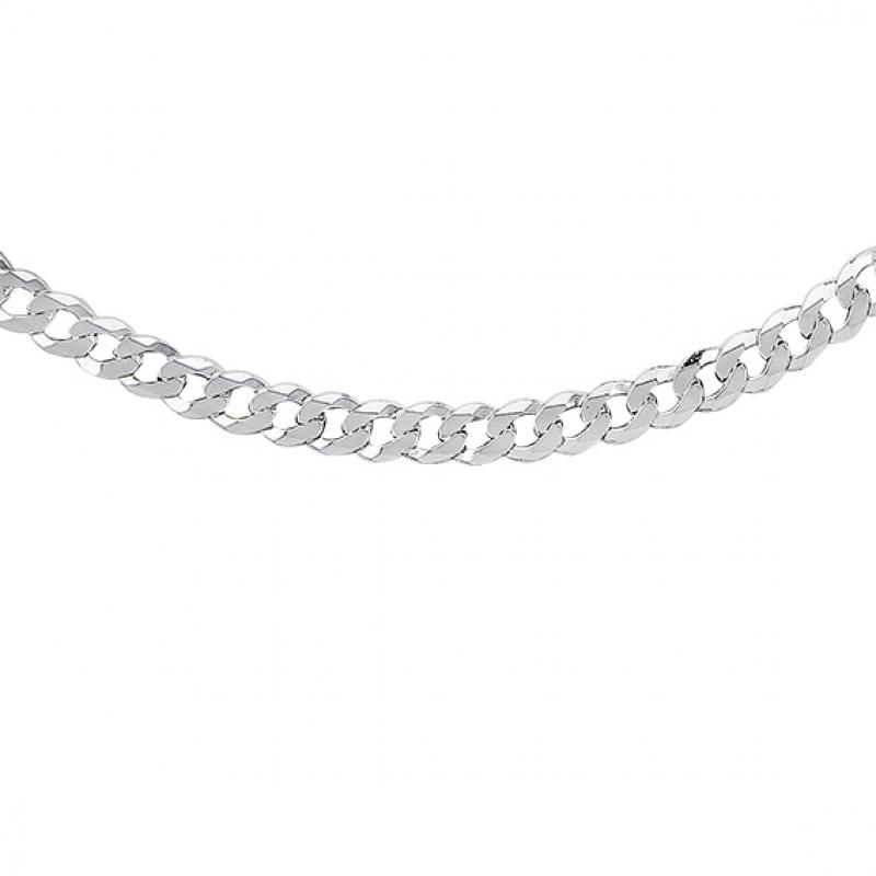 Lantisor barbati argint rodiat 4,6 mm x 55 cm DiAmanti CUEX120R-55cm-DIA (Argint 925‰ 14 g.)